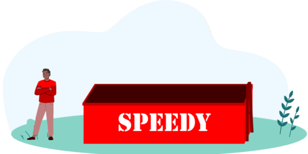 Illustration of Speedy 12 Cubic Metre Hook Bin