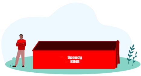 Illustration of Speedy 15 Cubic Metre Hook Bin