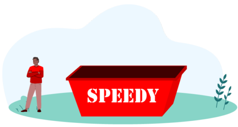 Illustration of Speedy 8 Cubic Metre Skip Bin