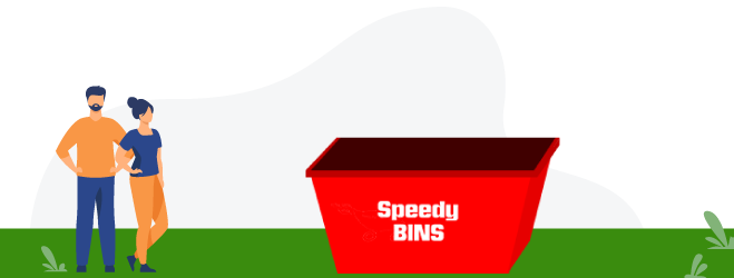 Speedy Bins 4 Cubic Metre Skip Bin for General Waste